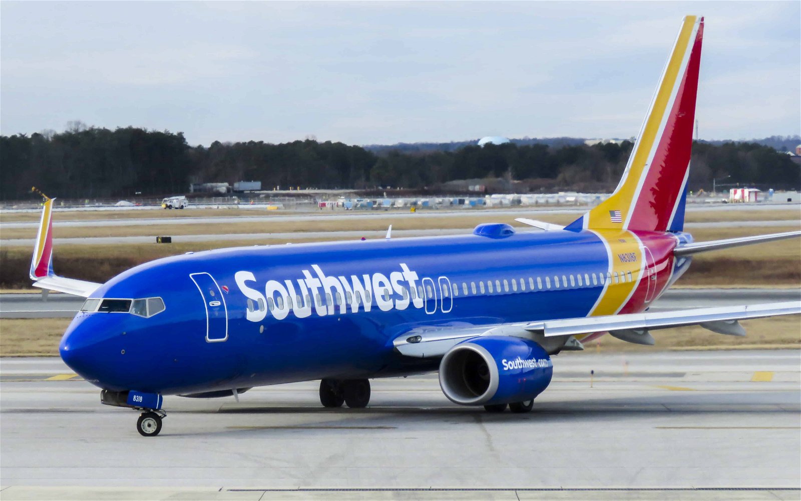 Un avion de la Compagnie Southwest Airlines