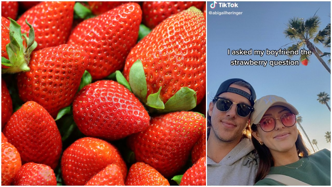 TikTok is in de ban van de 'Strawberry Question', maar wat is het precies? Newsmonkey