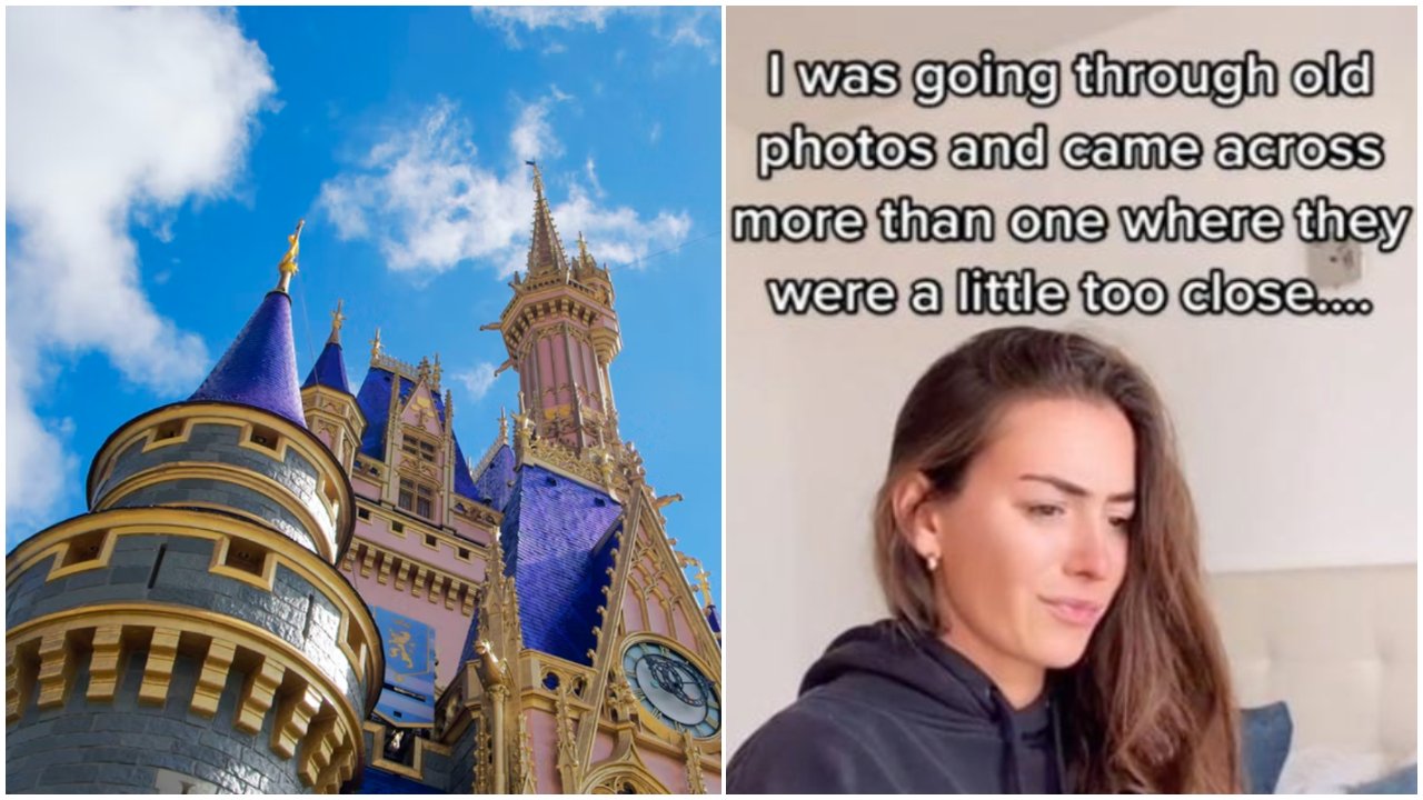 Vrouw betrapt man op bedrog met nanny door het zien van een souvenirfoto uit Disneyland