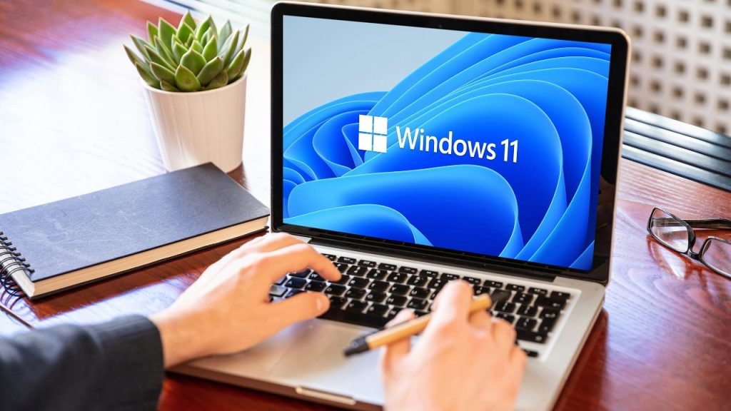 Windows 11 laptop bureau