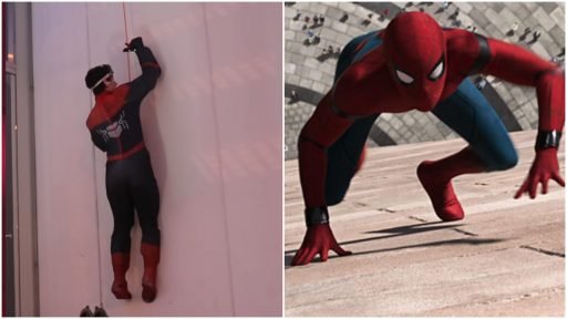 YouTuber maakt eigen Spider-Man kostuum en klimt ermee op een gebouw2