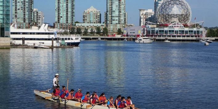 vvancouver downtown rowing