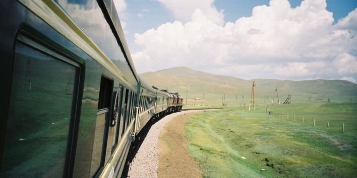 Trans Siberian Express train nature travel