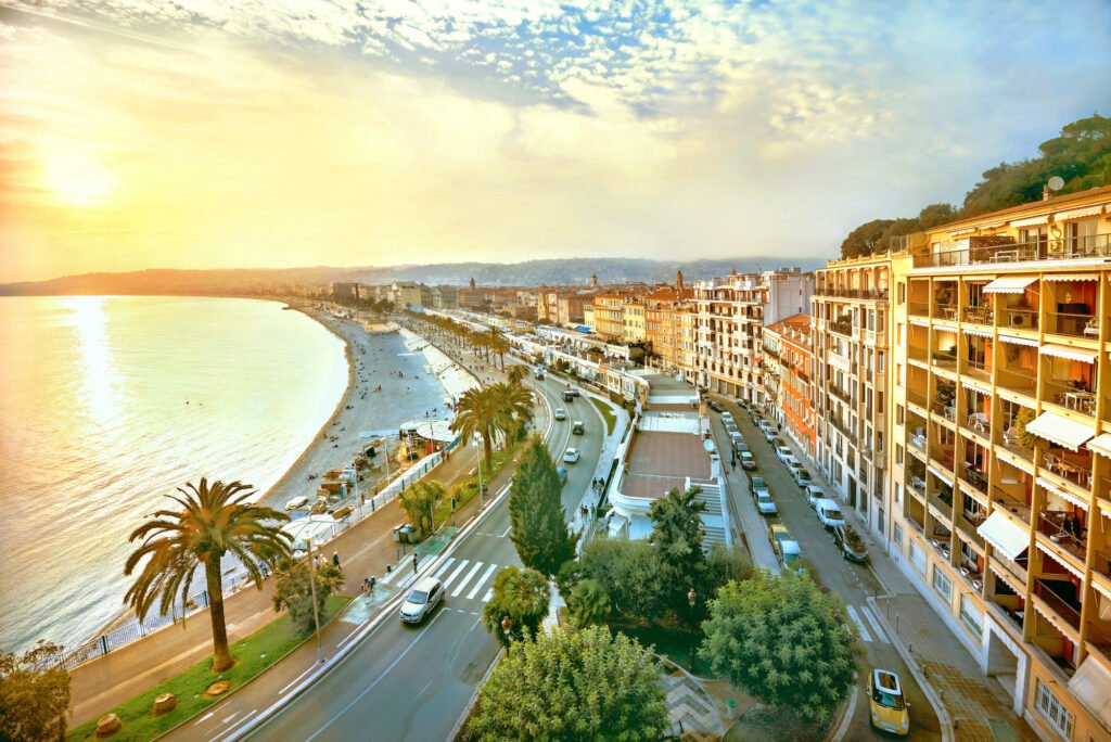 Op wandel langs de GR5 - Promenade des Anglais in Nice