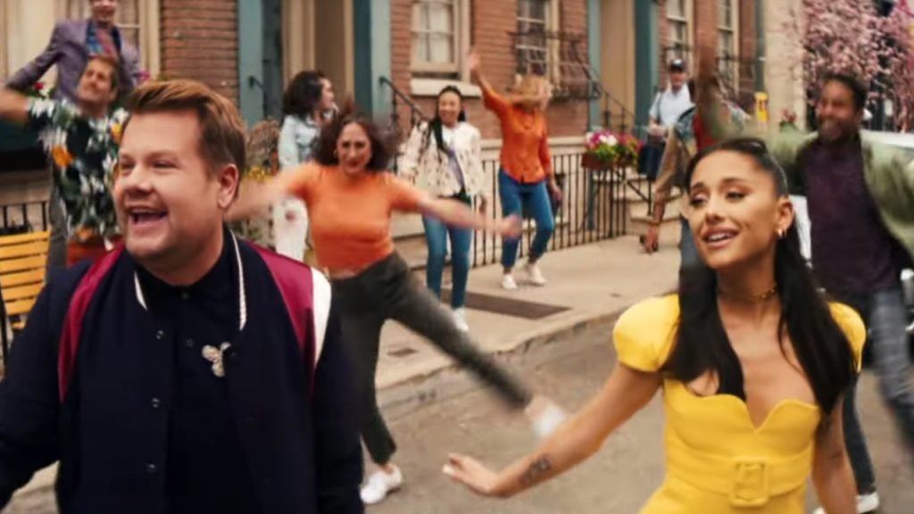 James Corden Ariana Grande No Lockdowns Anymore