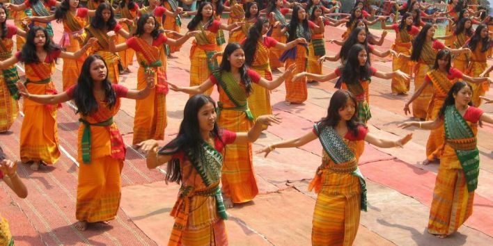 bodoland india dance girls