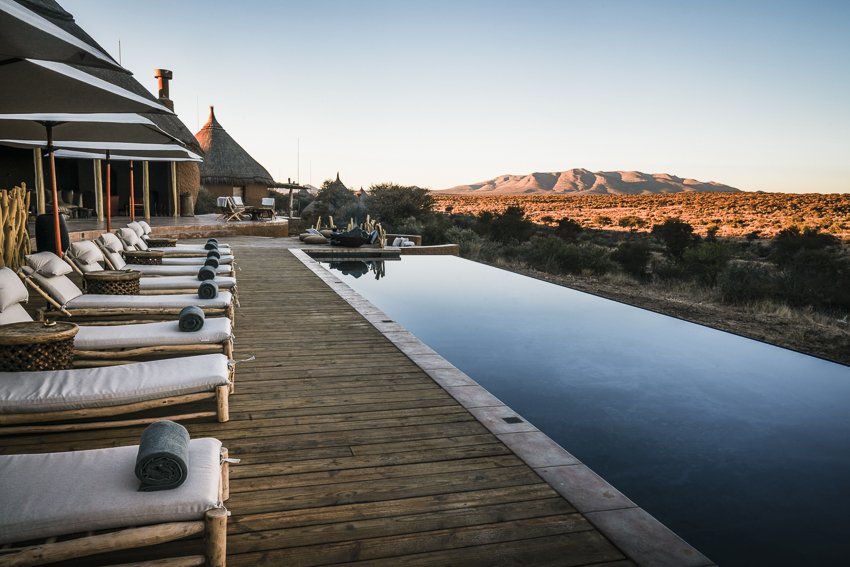 Omaanda Lodge in Namibië - logeren in een dierenreservaat