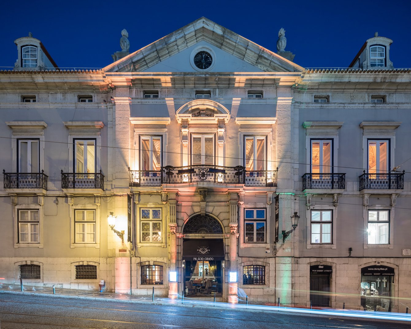 High society dining in Lissabon: Palácio Chiado