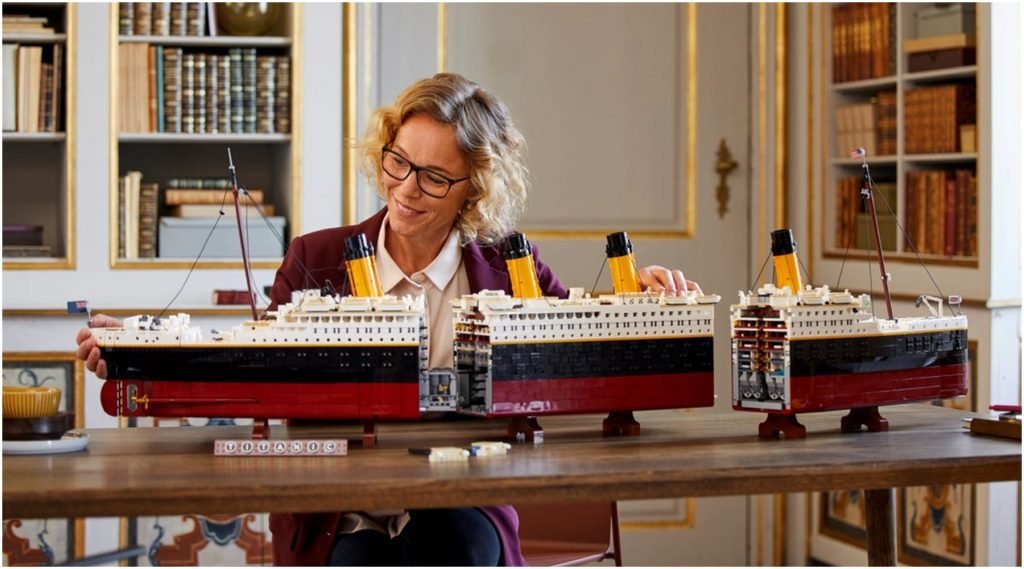 De Titanic van Lego