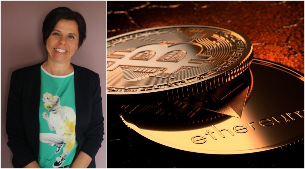 Gwen Busseniers, oprichter van CryptoSchool
