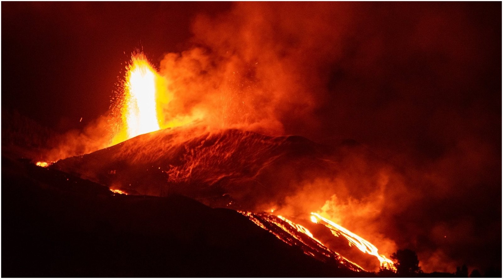 Cumbre Vieja Vulkaan Op La Palma Verbreekt Triest Record 2123