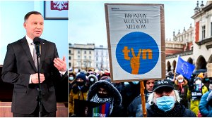 Poolse president stelt veto tegen mediawet onder druk van Amerikanen