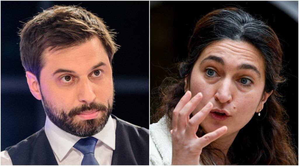 Georges-Louis Bouchez (MR) en Zuhal Demir (N-VA)