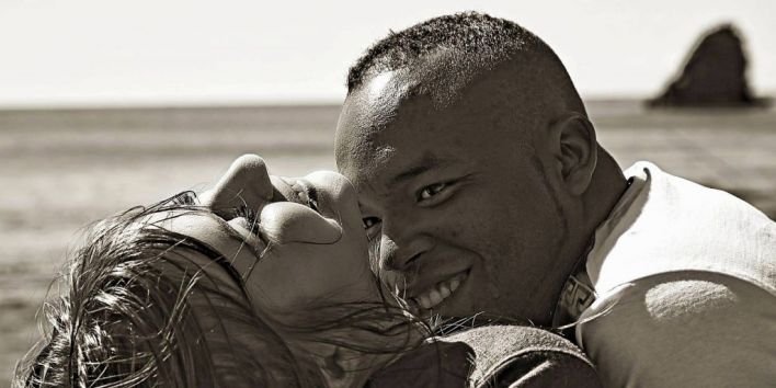 love flirt couple happy laughter