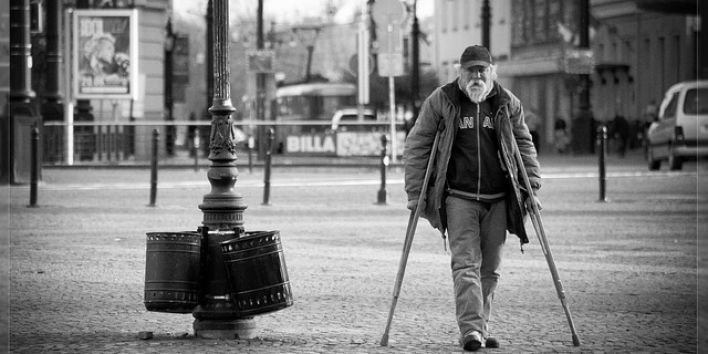 man-street old poor